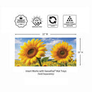 Golden Sunflower Field Sassafras Switch Mat
