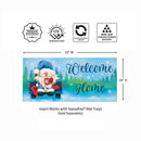 Winter Gnome Welcome Sassafras Switch Mat