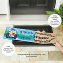 Winter Gnome Welcome Sassafras Switch Mat