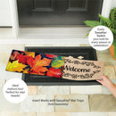 Multicolor Fall Leaves Sassafras Switch Mat