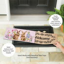 Hop Into Spring Bunny Pair Sassafras Switch Mat