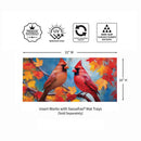 Colorful Cardinal Sassafras Switch Mat