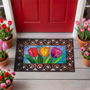 Stained-Glass Tulips Sassafras Switch Mat