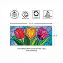 Stained-Glass Tulips Sassafras Switch Mat