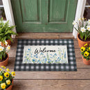 Welcome Blue Wildflower Sassafras Switch Mat