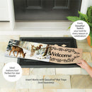 Winter Forest Friends Sassafras Switch Mat