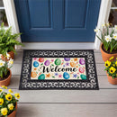Colorful Egg Welcome Sassafras Switch Mat