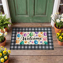 Colorful Egg Welcome Sassafras Switch Mat