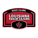 University of Louisiana at Lafayette USA Embossed Steel Wall Sign, 11" x 17"