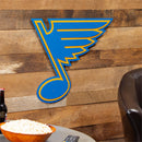 St Louis Blues Layered Metal Wall Art