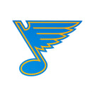 St Louis Blues Layered Metal Wall Art