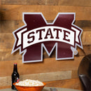Mississippi State University Layered Metal Wall Art