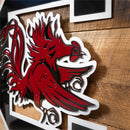 University of South Carolina Layered Metal Wall Art