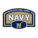 US Naval Academy USA Embossed Steel Wall Sign, 11" x 17"
