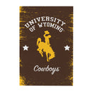University of Wyoming Wood Wall Sign, 16x24