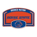 Boise State University USA Embossed Steel Wall Sign, 11" x 17"