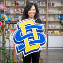 South Dakota State University Layered Metal Wall Art