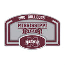 Mississippi State University USA Embossed Steel Wall Sign, 11" x 17"