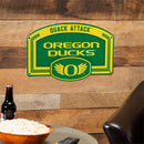 University of Oregon USA Embossed Steel Wall Sign, 11" x 17"