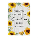 Harvest Blossom Sunflower Indoor Wall Decor, "Sunshine", 24"x16"