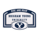 Brigham Young University USA Embossed Steel Wall Sign, 11" x 17"