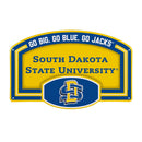 South Dakota State University USA Embossed Steel Wall Sign, 11" x 17"