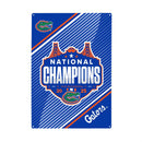 University of Florida, Mens NCAA Basketball Champions Metal Wall Sign, 11.5" x 15.5"