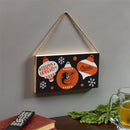 Baltimore Orioles Holiday Wood Wall Sign, 6x11