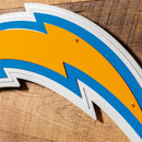 Los Angeles Chargers Layered Metal Wall Art