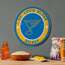 St Louis Blues 2025 Round Door Decor with Hanging Rope, 18x18