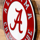 University of Alabama Layered Metal Wall Art