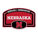 University of Nebraska USA Embossed Steel Wall Sign, 11" x 17"