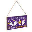 East Carolina University Halloween Wood Wall Sign, 6x11