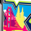 Seattle Seahawks, Super Bowl 60, Layered Metal Wall Art