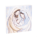 Nativity Figurine, Wood Tabletop Sign, 4"H, Asst of 2, CDU