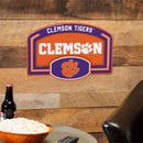 Clemson University USA Embossed Steel Wall Sign, 11" x 17"