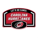 Carolina Hurricanes USA Embossed Steel Wall Sign, 11" x 17"