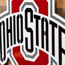 Ohio State University Layered Metal Wall Art