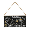 Vegas Golden Knights Halloween Wood Wall Sign, 6x11