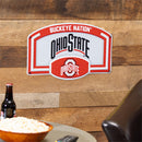 Ohio State University USA Embossed Steel Wall Sign, 11" x 17"