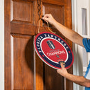 Florida Panthers Round Door Decor with Hanging Rope, 18x18