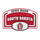 University of South Dakota USA Embossed Steel Wall Sign, 11" x 17"