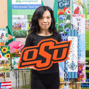 Oklahoma State University Layered Metal Wall Art