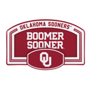 University of Oklahoma USA Embossed Steel Wall Sign, 11" x 17"