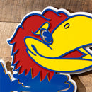 University of Kansas Layered Metal Wall Art