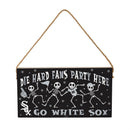Chicago White Sox Halloween Wood Wall Sign, 6x11