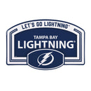 Tampa Bay Lightning USA Embossed Steel Wall Sign, 11" x 17"