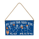 New York Mets Halloween Wood Wall Sign, 6x11