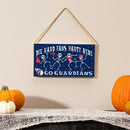 Cleveland Guardians Halloween Wood Wall Sign, 6x11