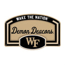 Wake Forest University USA Embossed Steel Wall Sign, 11" x 17"